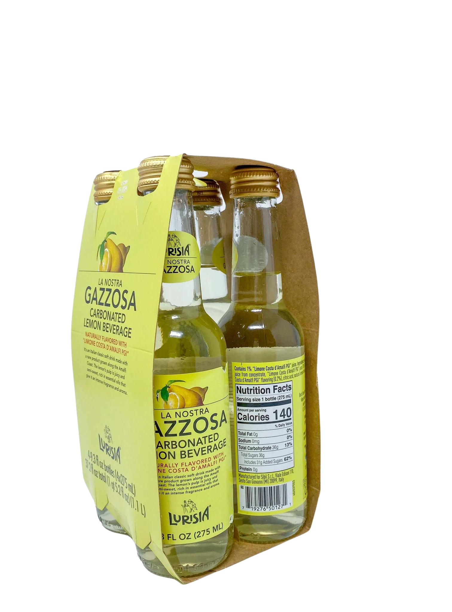 Lurisia limonáda La Nostra Gazzosa (4 pack) 275ml