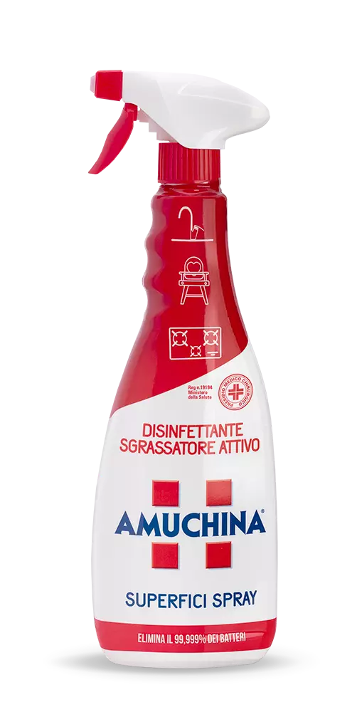 Amuchina dezinfekční sprej na povrchy (desinfettante sgrassatore attivo) 750ml