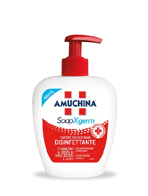 Amuchina tekuté dezinfekční mýdlo (Soap Xgerm liquido Mani Disinfettante) 250ml