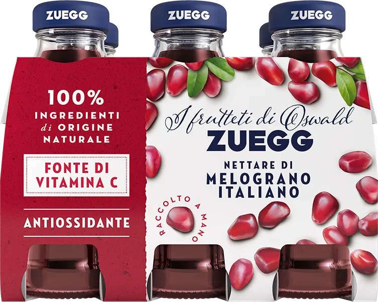 Zuegg nektar z granátového jablka (Nettari Melograno) 6x125ml