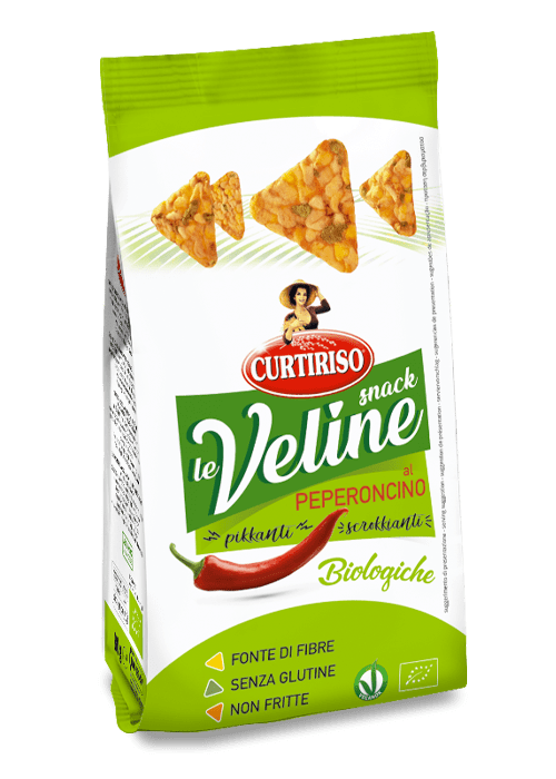 Curtiriso Bio snack s luštěninami a chilli 80g