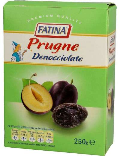 Fatina sušené švestky (Prugne Denocciolate) 250g