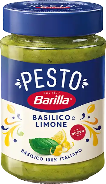 Barilla Pesto bazalkové s citronem (Basilico e Limone) 190g