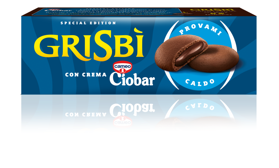 Grisbì Grisbi sušenky plněné krémem Cameo Ciobar 112g