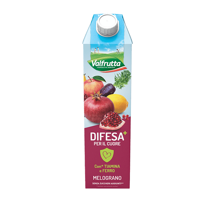 Valfrutta ovocná šťáva s granátovým jablkem (Difesa+ Melograno)1l