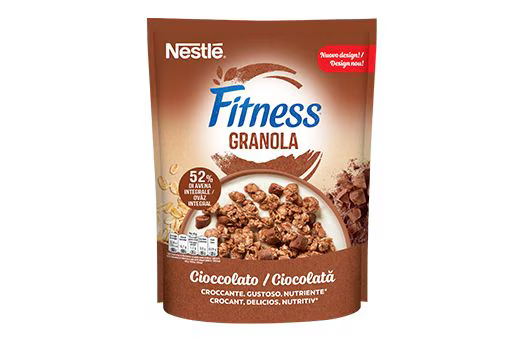 Nestlé Fitness s čokoládovou granolou (con Granola Cioccolato) Gr.300