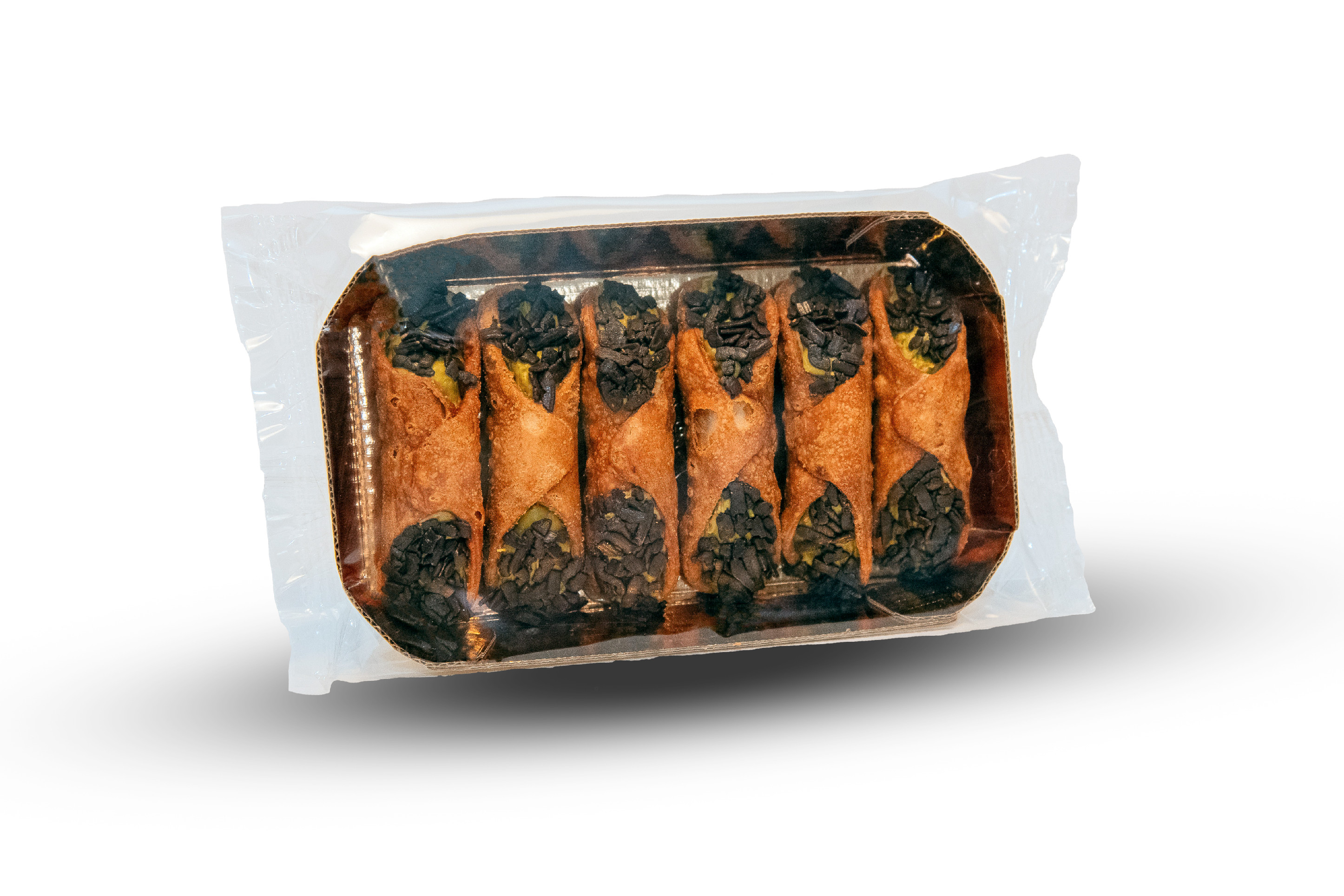 Naldoni Dolciaria Naldoni Cannoli Siciliani dubajské s pistáciovým krémem s kadaifi (Dubai chocolate) 200g