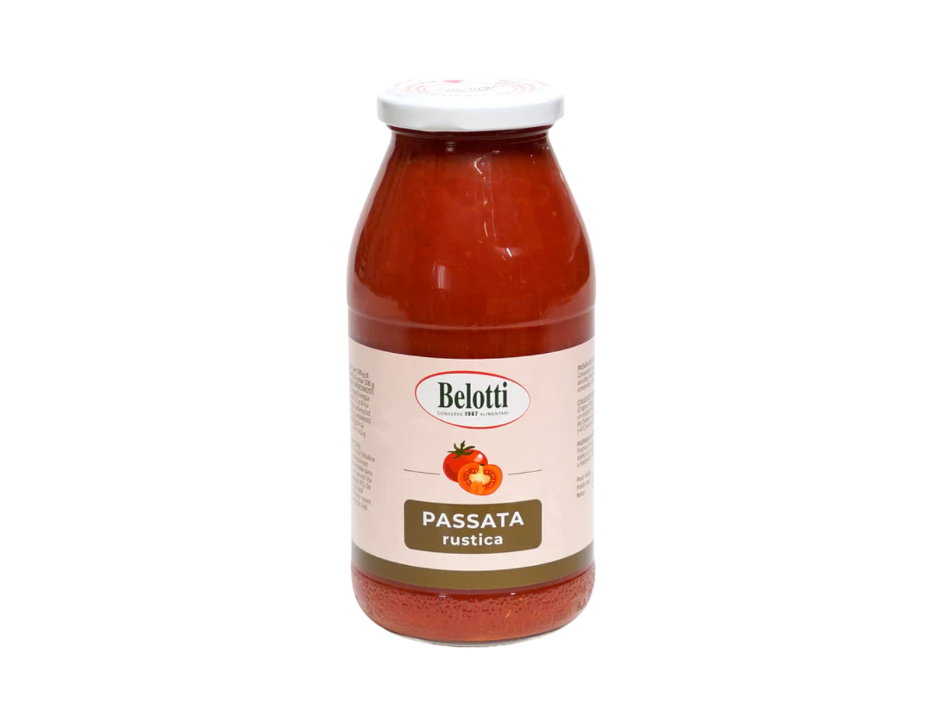 Belotti rajčatové pyré (Passata Rustica) 510g