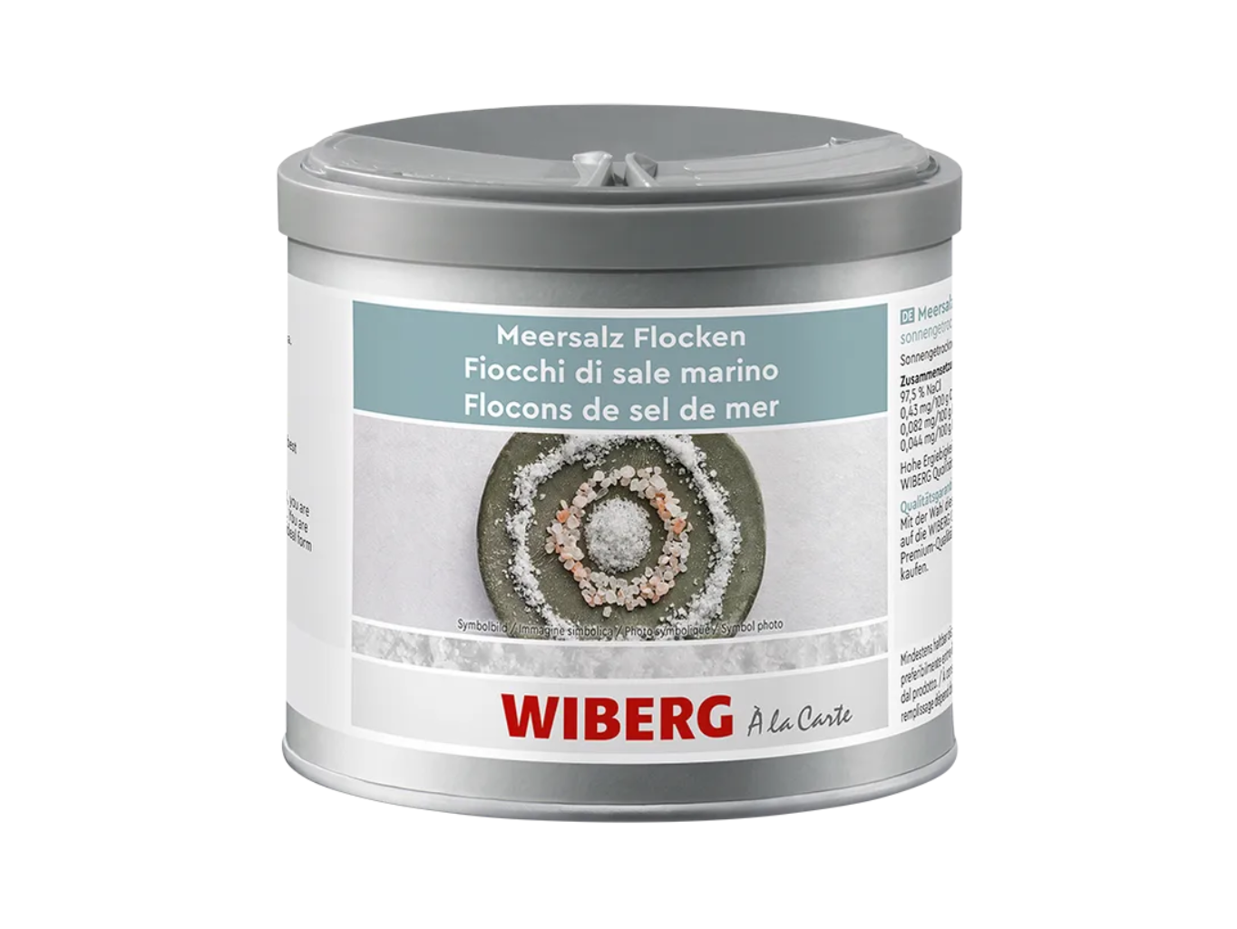 Wiberg mořská sůl vločky 350g