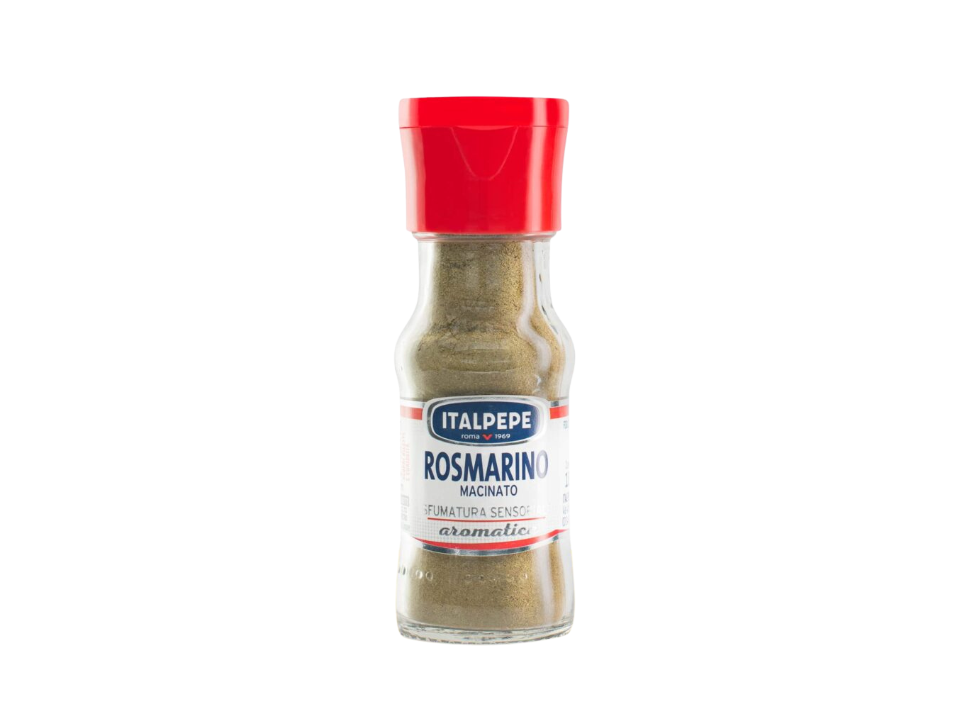 Italpepe rozmarýn mletý ve skle (Rosmarino Macinato) 18g