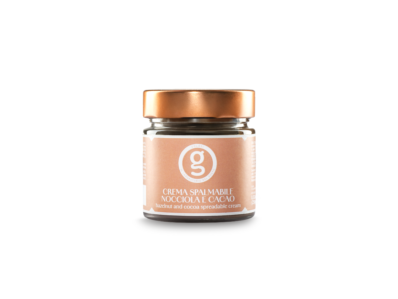 Golosi krém gianduja 18% (Crema spalmabile alla nocciola 18% e cacao) 250g