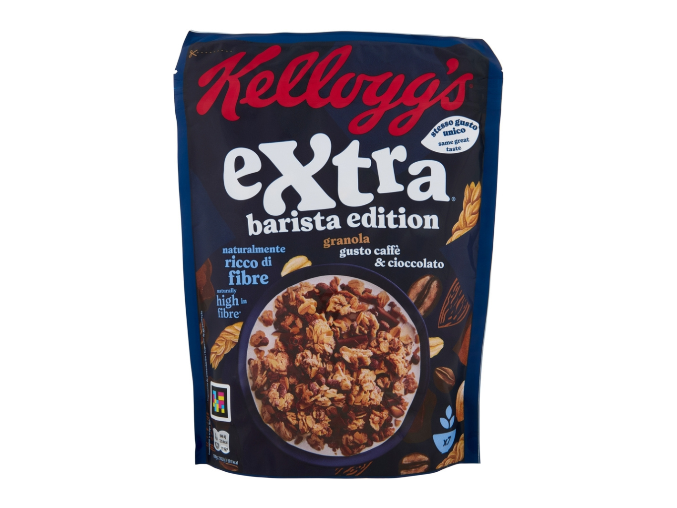 Kellogg's cereálie extra s kávou a čokoládou (Barista Ed. Gusto Caffe e Cioccolato) 350g