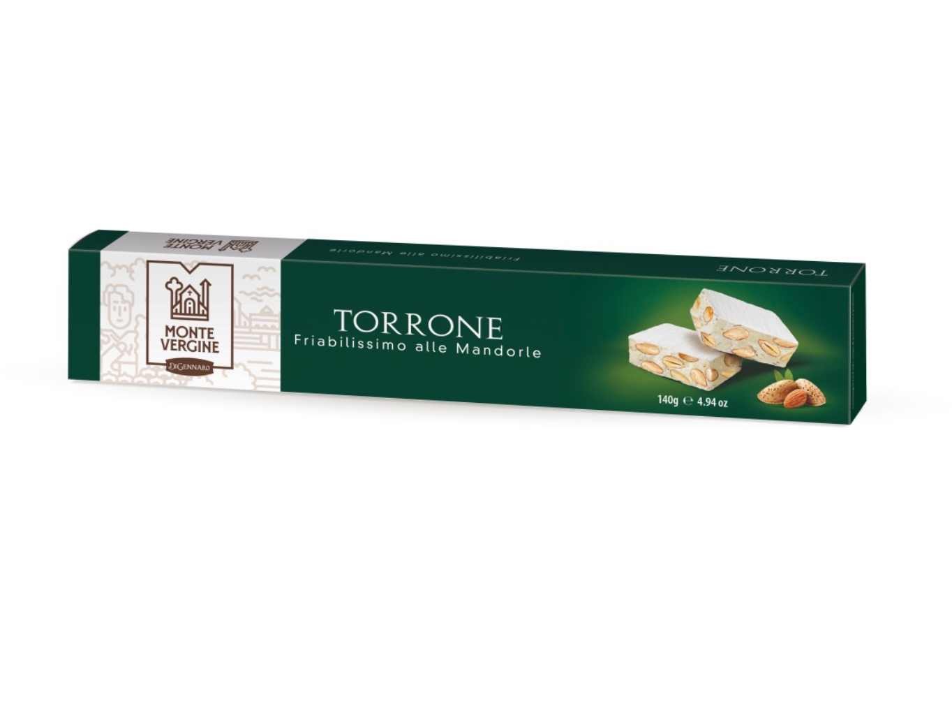 Di Gennaro Křehký mandlový nugát (Torrone Friabile Mandorla) 130g