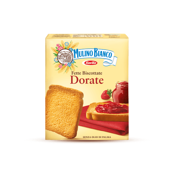 Mulino Bianco Křehký chléb (Fette Biscottate Dorate) 315g