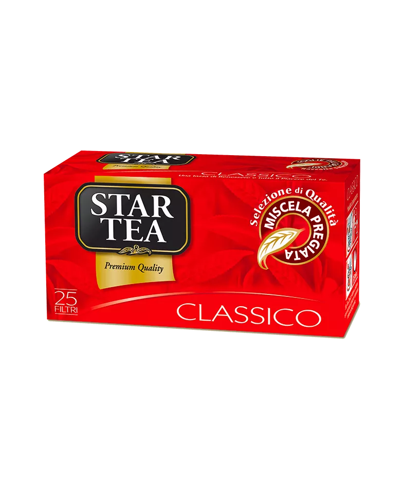 Star Tea čaj černý (Tea Classico) 25 sáčků 37,5g
