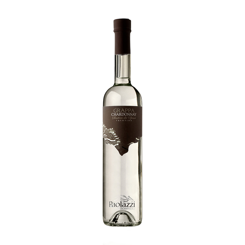 Paolazzi Grappa Chardonnay 40% 0,7l