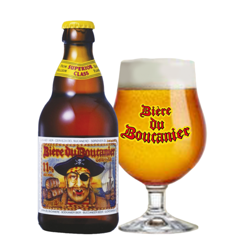 Biere du Boucanier Pivo Golden Ale 22° 11% 0.33ml