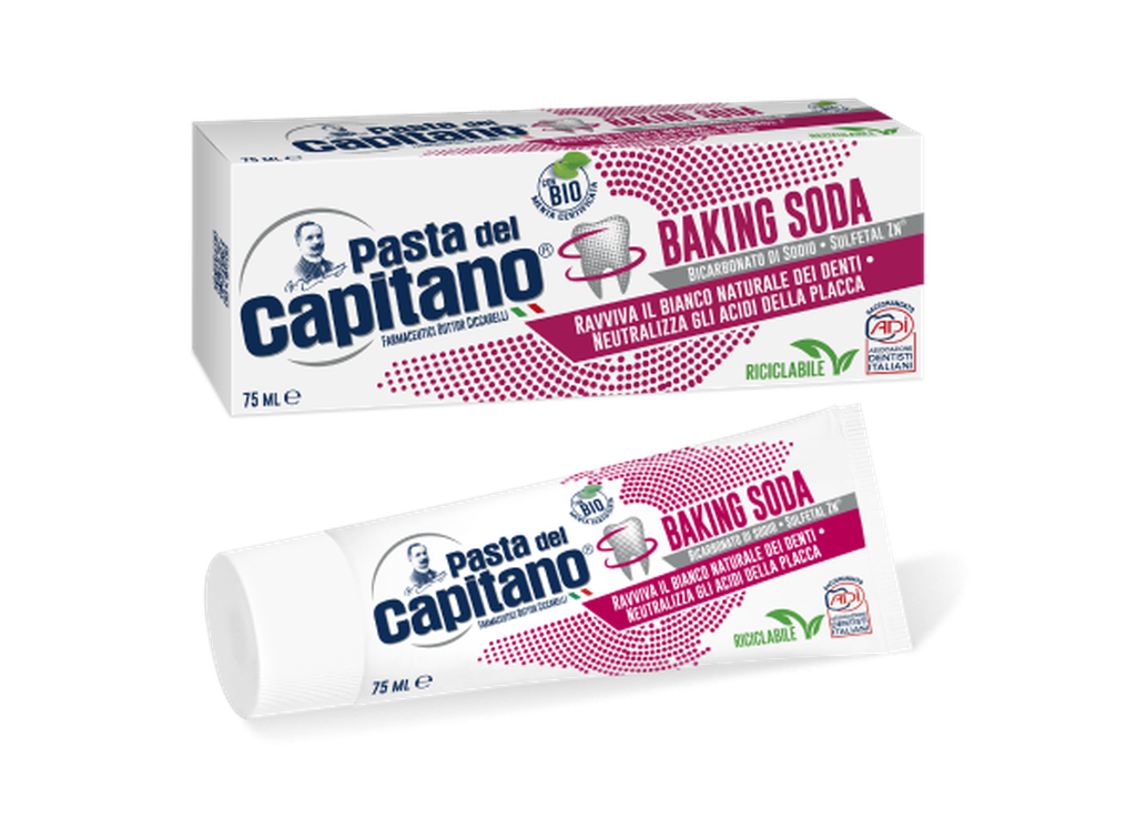 Pasta del Capitano zubní pasta - baking soda 75ml