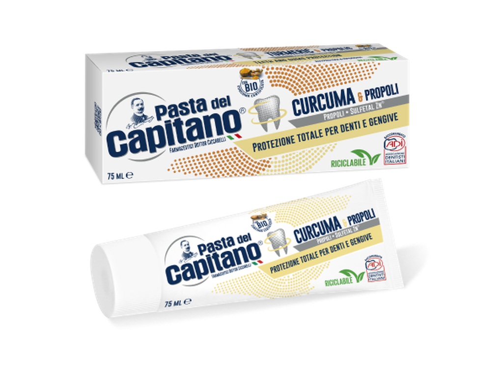 Pasta del Capitano zubní pasta - curcuma & propoli 75ml