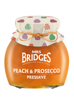 Mrs. Bridges Extra džem broskev s proseccem 340g
