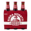 Birra Moretti la Rossa - pivo polotmavé 3x330 ml