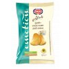 PATA Chips Cream & Onion - Bramborové chipsy vlnkované s příchutí zakysaná smetana a cibule 150g