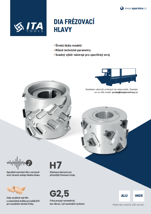 » Letáček - DIA Frézovací hlavy