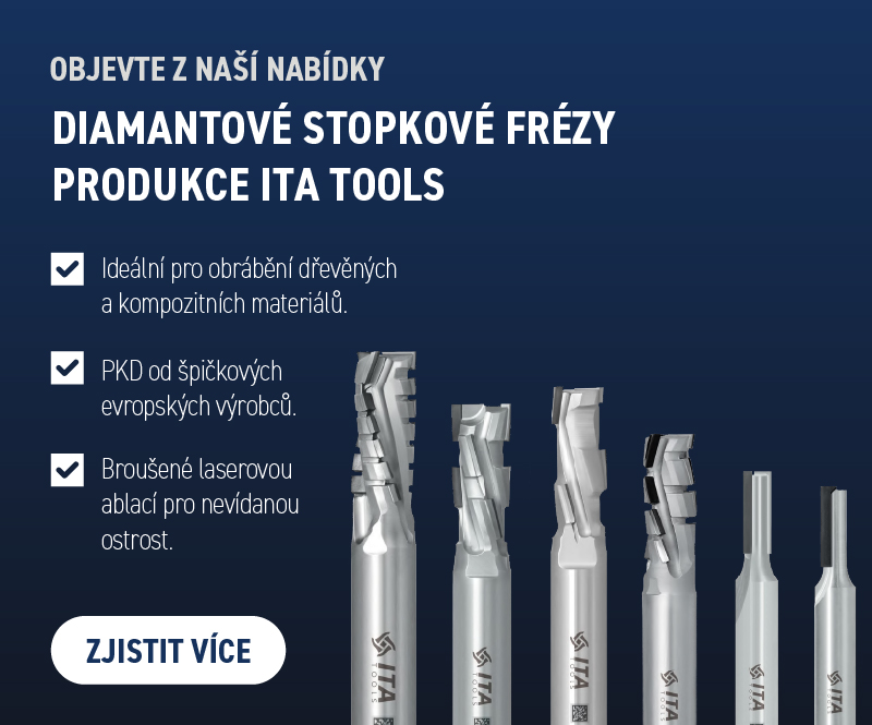 Diamantové stopkové frézy ITA TOOLS