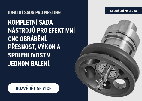 NESTING START SET – sada pro CNC frézování s odsáváním DUST