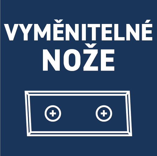 vyměnitelné nože