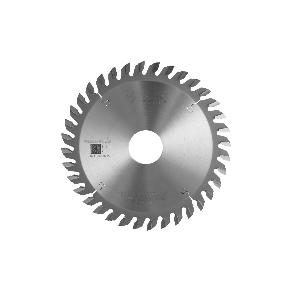 ITA P36 - Předřezový kónický kotouč pro nářezové centrum  (D=150; F=30; PH=-; Z=36; K=4,4/5,6; P=3,2; SNS)