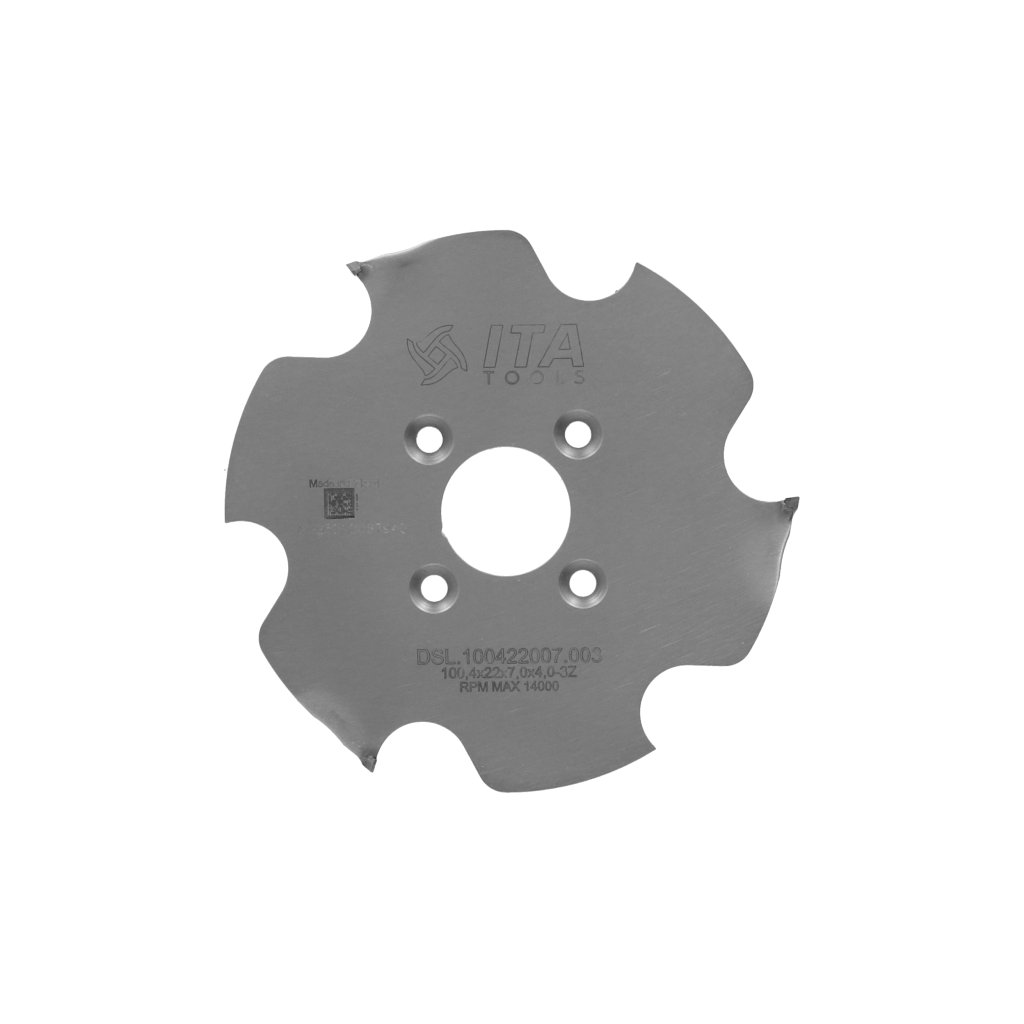 ITA DSL - Diamantový pilový kotouč lamelovací pro Lamello P-Systém (D=22; ph=4/M4/36; Z=3; K=7; P=4)