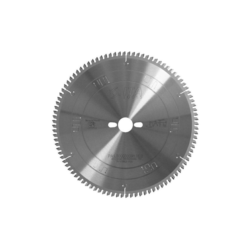 ITA PA1 - Pilový kotouč pro neželezné kovy a PVC (D=300; F=30; PH=PH03; Z=96; K=3,2; P=2,6; TP)