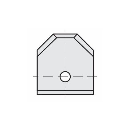 ITA Výměnná destička pro olepovačku hran (L=0; H=17,5; K=2; F=4,2; HC05)
