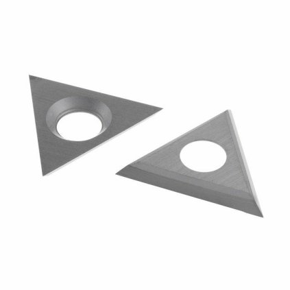 ITA Drážkovací trojúhelníkový nůž pro olepovačku hran (L=0; H=19; K=2; F=6,5; MG18)