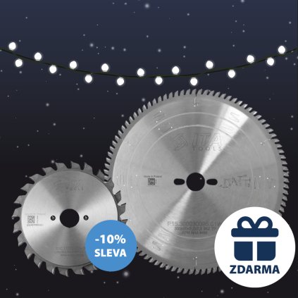 ITA DSC - DIA Skládaný předřez 120x20x2,8-3,6 12+12Z H=4  + (ZDARMA) ITA P15 - Kotouč 300x30x3,2x2,2 96Z TFZ
