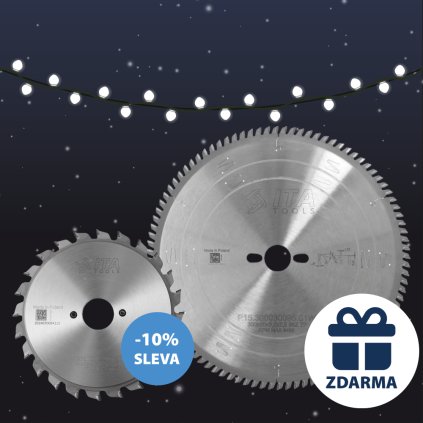 ITA DSC - DIA Skládaný předřez 120x22x2,8-3,6 12+12Z H=4  + (ZDARMA) ITA P15 - Kotouč 300x30x3,2x2,2 96Z TFZ
