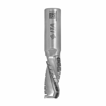 ITA DTE Diamantová fréza Z3+1 – TURBO (D=20; l=45; L=107; S=20; H=4,5; Z3+1; STAINLESS STEEL; RH)