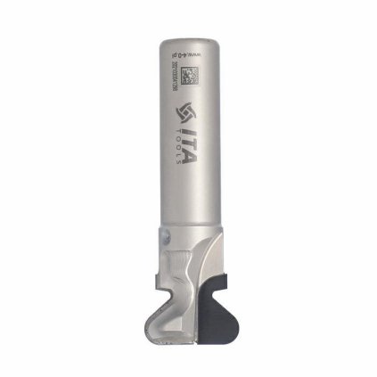 ITA FDU - Speciální diamantová stopková fréza - pro podřezávání (D=25; l=14; L=80; S=16; H=0; Z2; STAINLESS STEEL; RH)