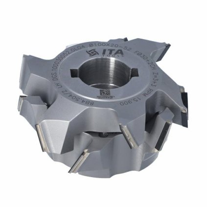 ITA DIA - předfrézy regulované DGS (D=100; l=20-52; F=30+2; H=4; Z3+3+3+3; LH)