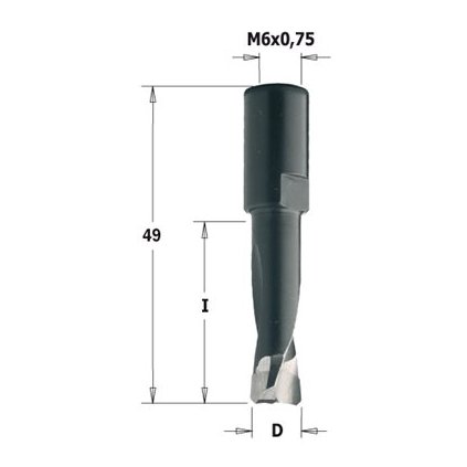 CMT 380 Frézovací vrták pro Domino Festool