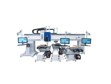 CNC BACCI MASTERPRO.3+3+1 RAIL