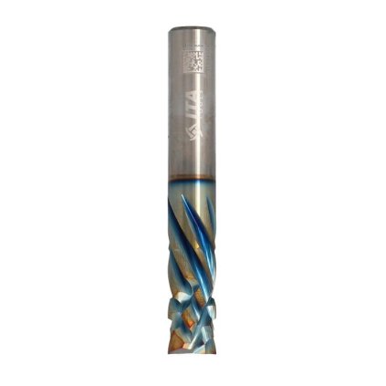 ITA X99 - Kompresní spirálová fréza - povlakovaná Platinum Z2+6 (D=12; l=25; L=80; S=12; l1=5,5; Pos/Neg; Z2+6; Platinum; RH)