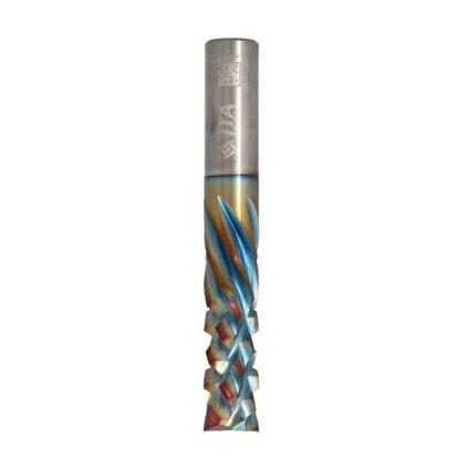 ITA X99 - Kompresní spirálová fréza - povlakovaná Platinum Z2+6 (D=12,7; l=38,1; L=88,9; S=12,7; l1=5,8; Pos/Neg; Z2+6; Platinum; RH)