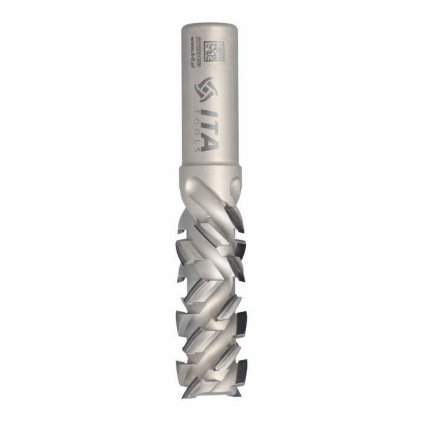 ITA DTD - Speciální diamantová stopková fréza (D=25; l=65; L=130; S=20; a45°; H=4; Z2+2; RH)