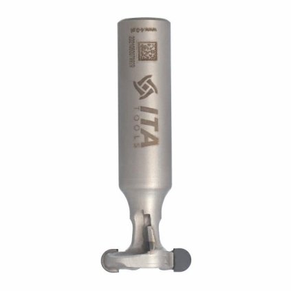 ITA FSP - Speciální diamantová stopková fréza - T-drážka (D=27; l=11; L=0; S=16; H=0; TYP=D; Z2+2; -; RH)