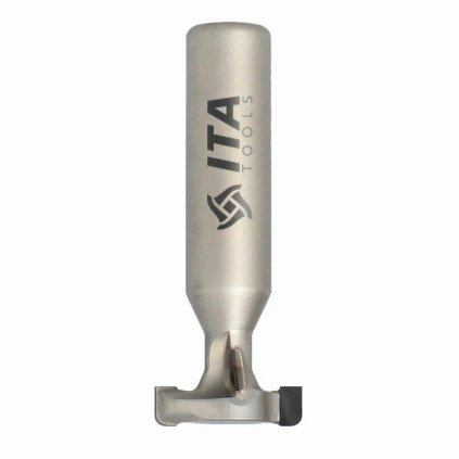 ITA FSP - Speciální diamantová stopková fréza - T-drážka (D=27; l=12; L=0; S=12; H=0; TYP=E; Z2+2; -; RH)