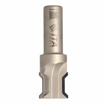 ITA FDE - Speciální diamantová stopková fréza - dvojité zkosení (D=30; l=18; L=95; S=20; H=0; D1=23,2; a=0; Z2; ; RH)