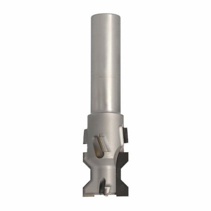 ITA FDE - Speciální diamantová stopková fréza - dvojité zkosení (D=30; l=43; L=120; S=20; H=4; D1=20; a=45; Z4+2+1; STAINLESS STEEL; RH)