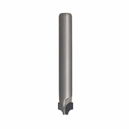 ITA FDQ - Speciální diamantová stopková fréza profilová (D=9; l=10; L=0; S=8; H=-; R=3; Z2; STAINLESS STEEL; RH)